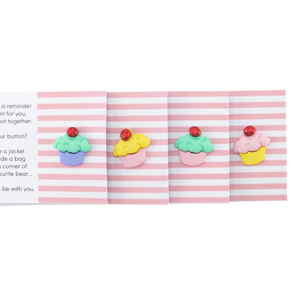 Do I Smell Cakes? | Button Wishes Sew On Token | Little Gift | Cracker Filler
