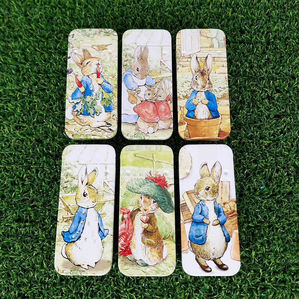 Peter Rabbit Mint Tin | 8cm Long | Single |  Cracker Filler | Little Gift