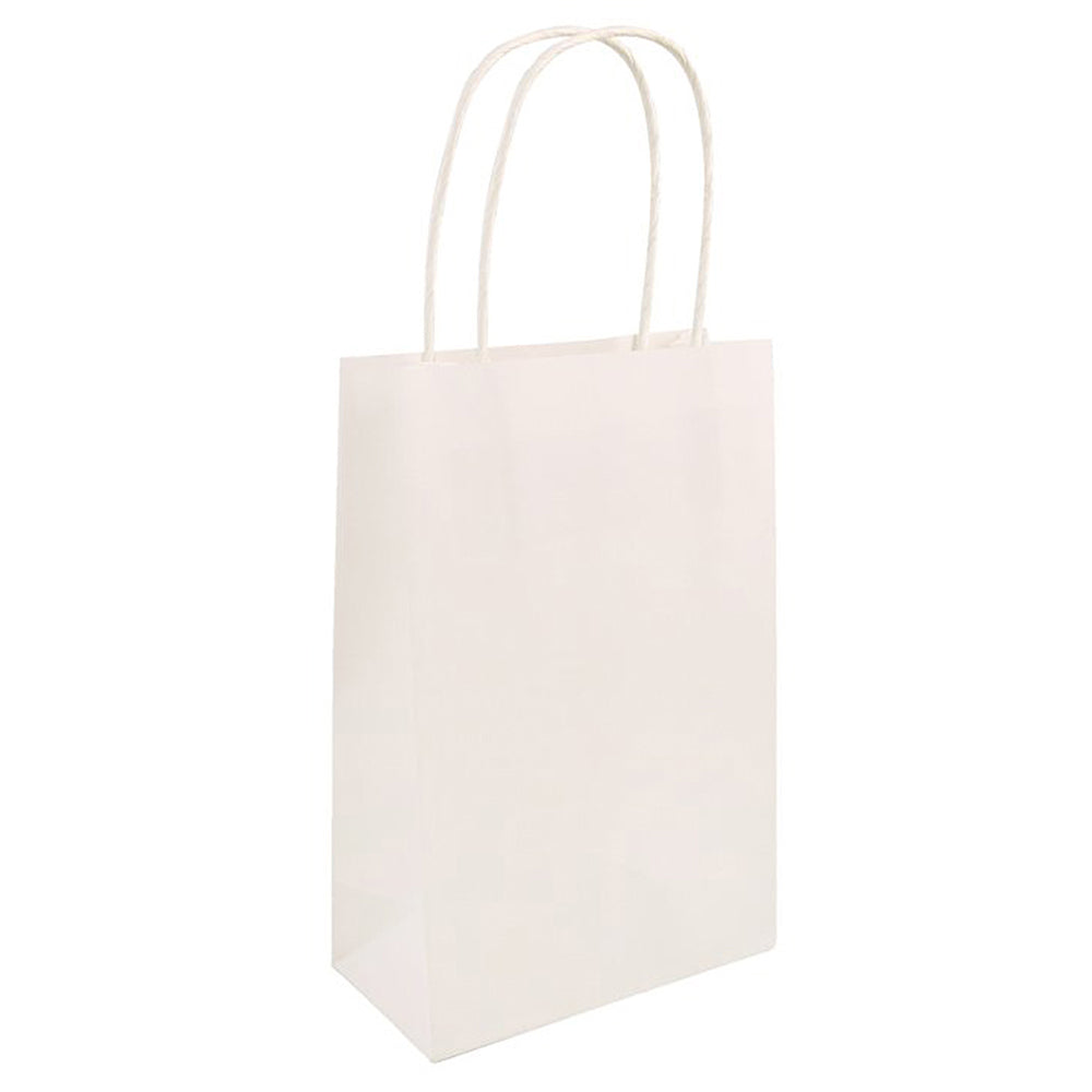 Paper Party Bags with Paper Handles | Choice of Colours | Recyclable | 21x14x7cm