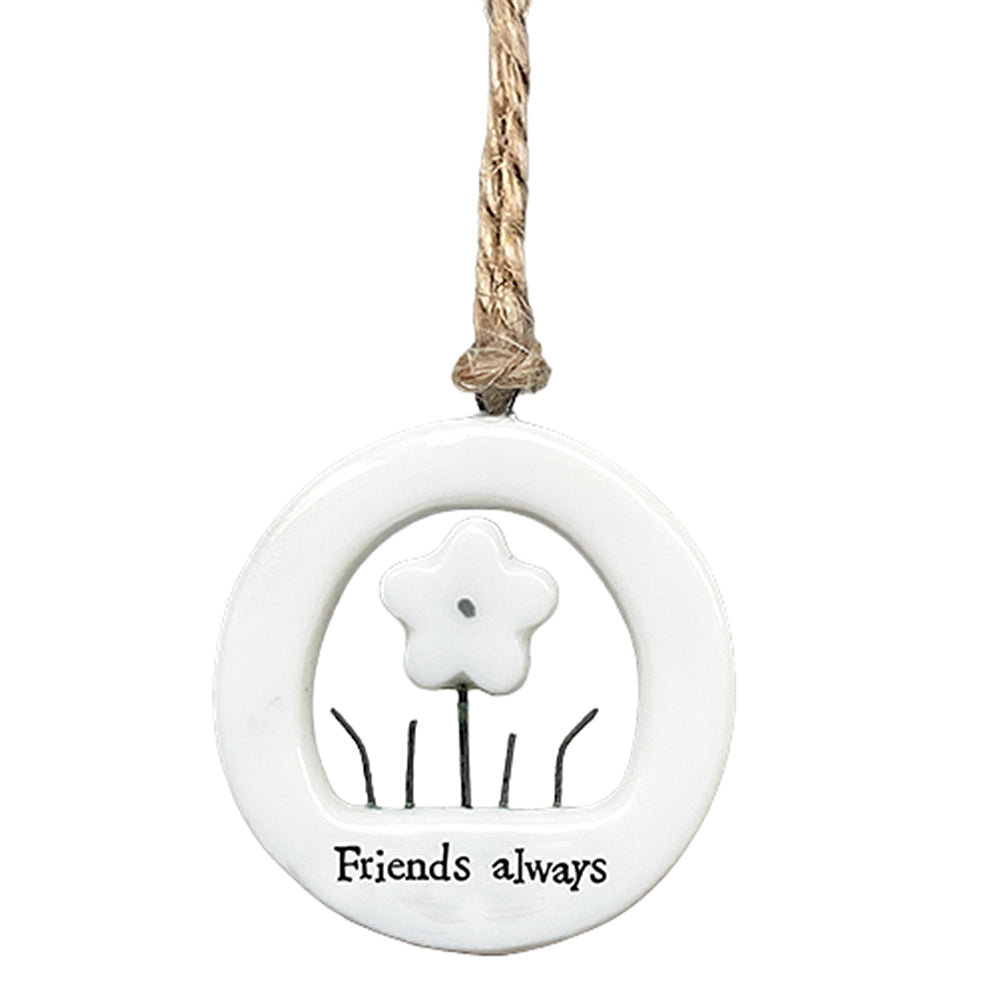 Friends Always | Little Ceramic Ornament | Cracker Filler | Little Gift