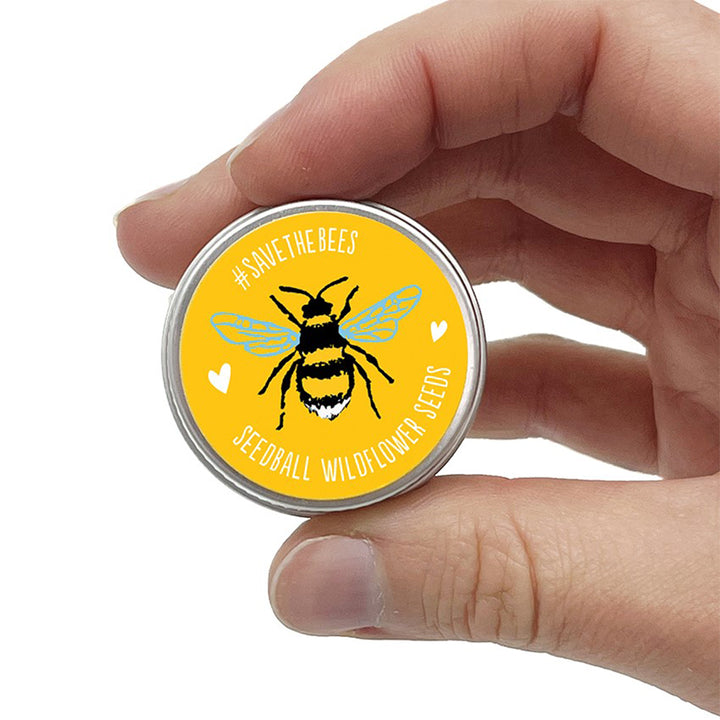 Save The Bees | Seedball Tin | Little Gift | Cracker Filler