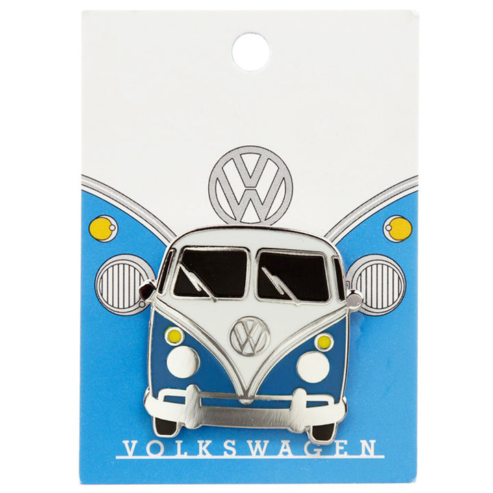 VW Camper Van | Blue Enamel Pin Badge | Little Gift | Cracker Filler