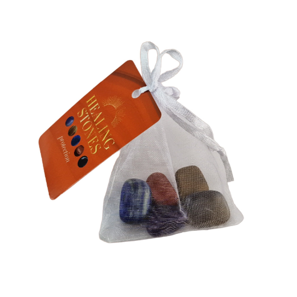 Protection | Bag of 5 Healing Stones | Mindfulness | Mini Gift | Cracker Filler