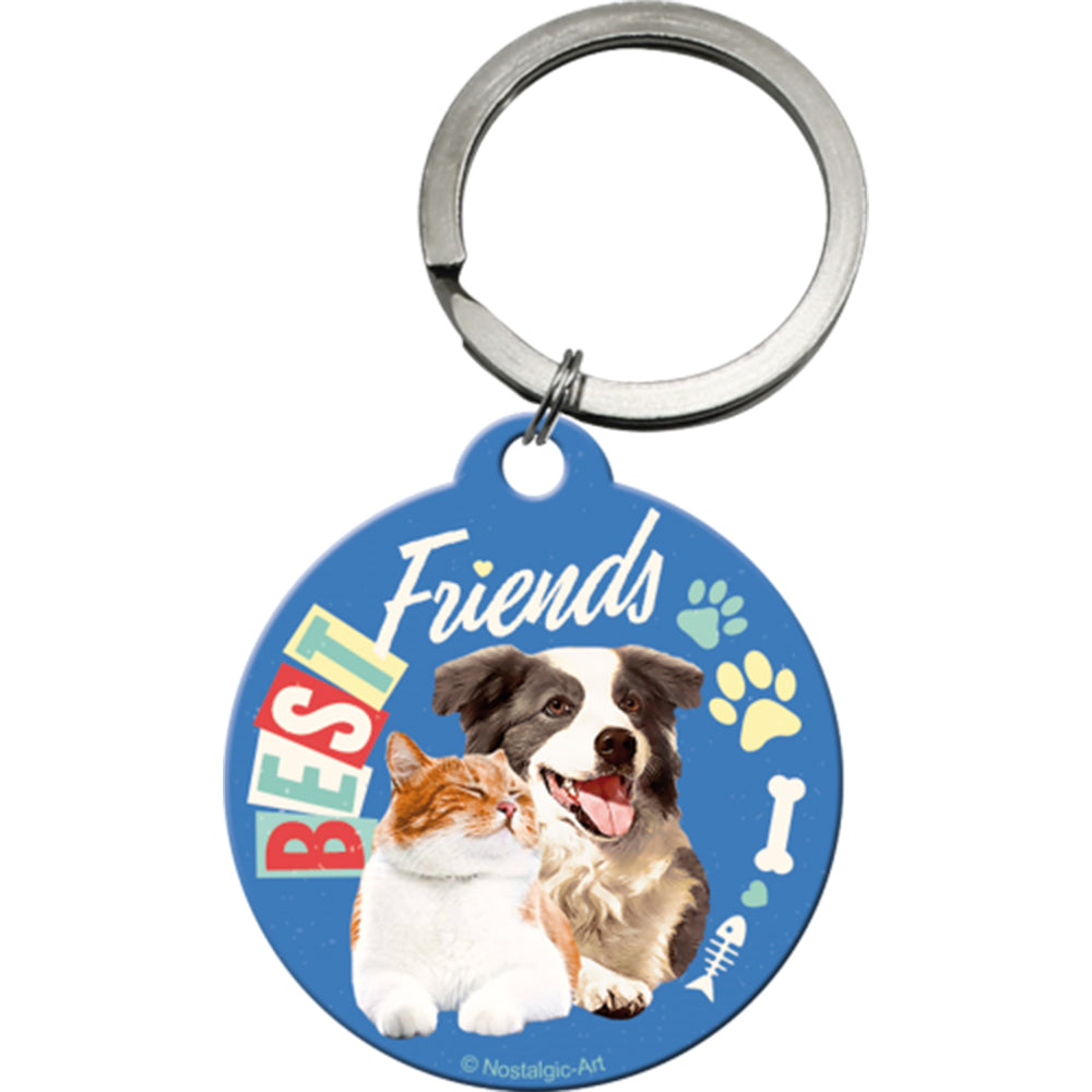 Pet Best Friends Original Nostalgic Keyring | Cracker Filler | Little Gift