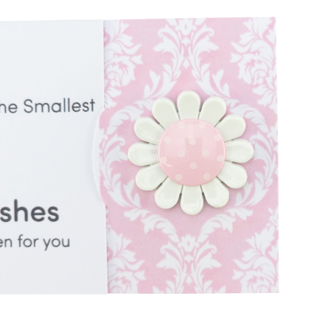 Beauty In The Smallest Things | Button Wishes Sew On Token | Cracker Filler