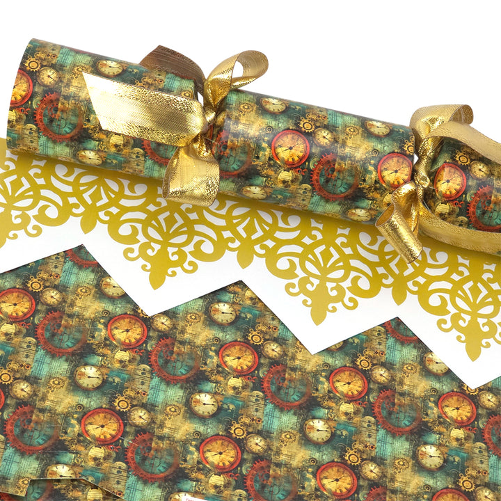 Gold Steampunk Grunge | Cracker Making Craft Kit | Make &amp; Fill Your Own