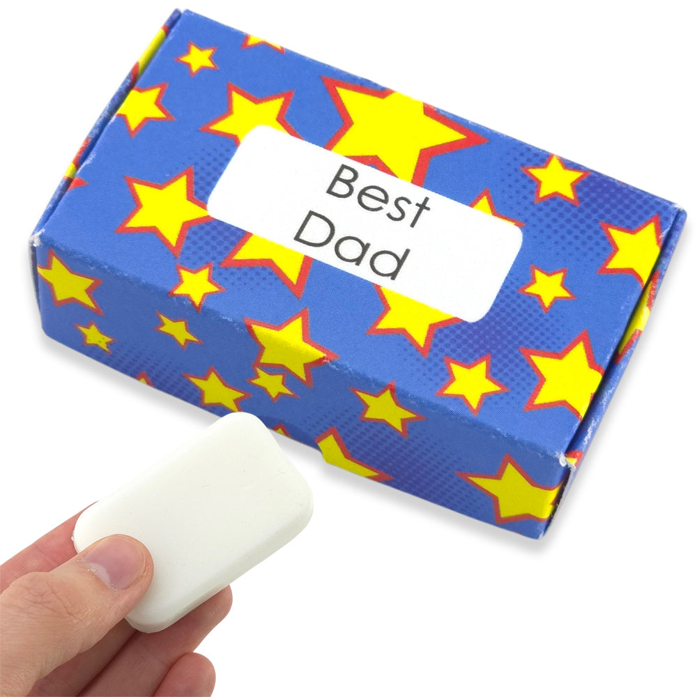 Best Dad | Zanzibar & Cedarwood | 20g Travel Soap Bar | Little Gift Cracker Filler