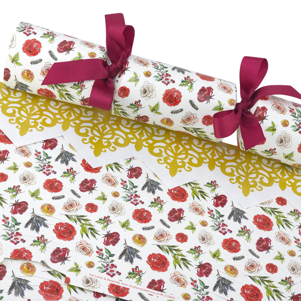 Christmas Flora | Cracker Making Craft Kit | Make &amp; Fill Your Own