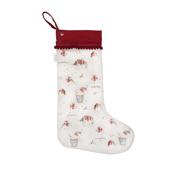 Seasons Tweetings | Gorgeous Robins | Luxury Christmas Stocking | Wrendale Designs