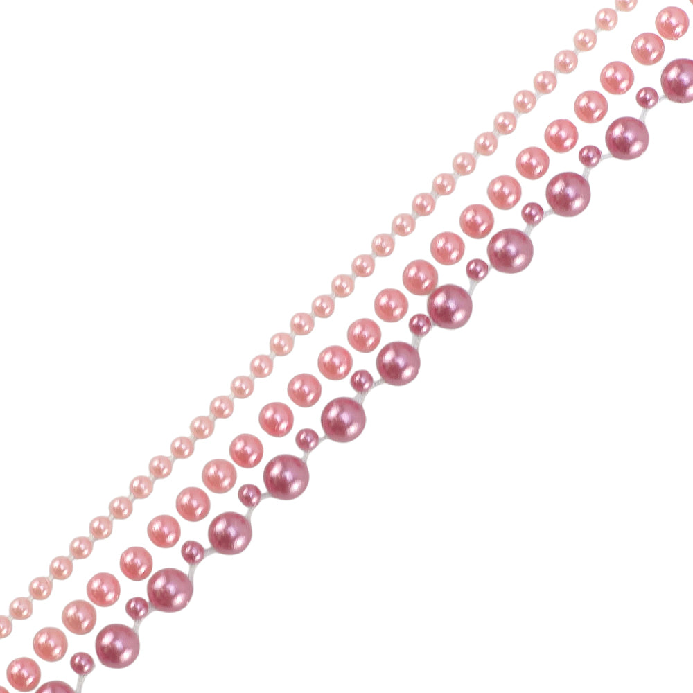 50cm Tape of Pearly Beads | Strip of Stickers for Papercrafts