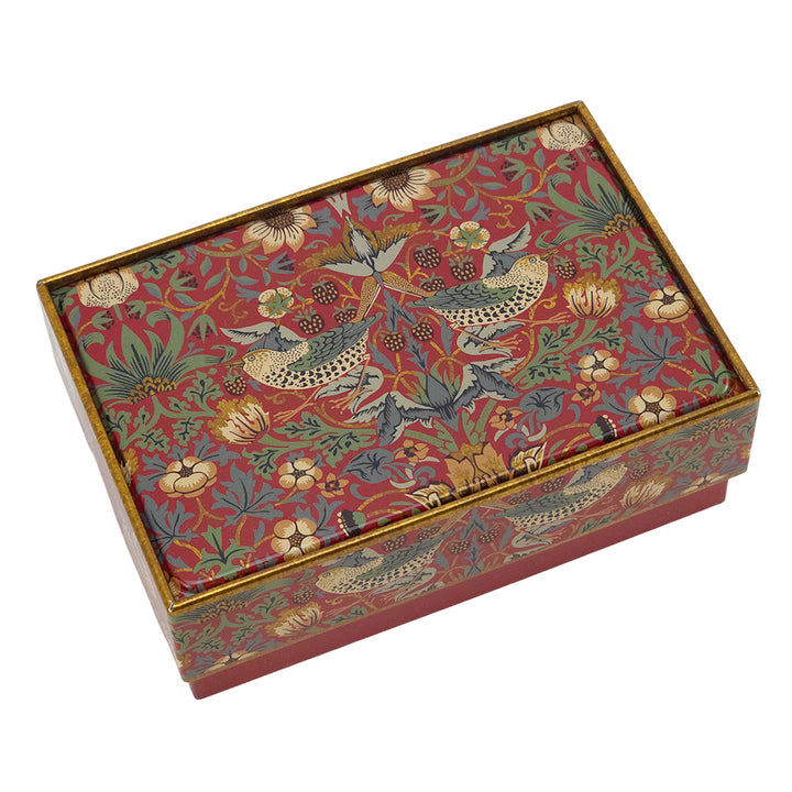 Strawberry Thief | Small Chocolate Box Tins | William Morris | Small or Medium