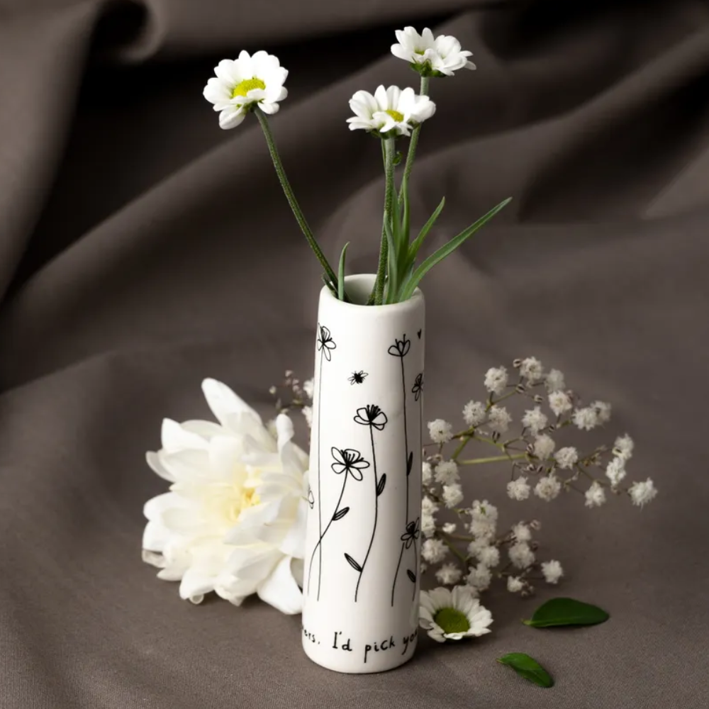 If Friends Were Flowers, I'd Pick You | Little Bud Vase | Little Gift | Cracker Filler
