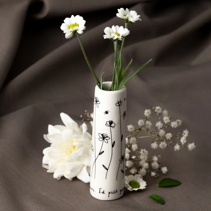 If Friends Were Flowers, I'd Pick You | Little Bud Vase | Little Gift | Cracker Filler