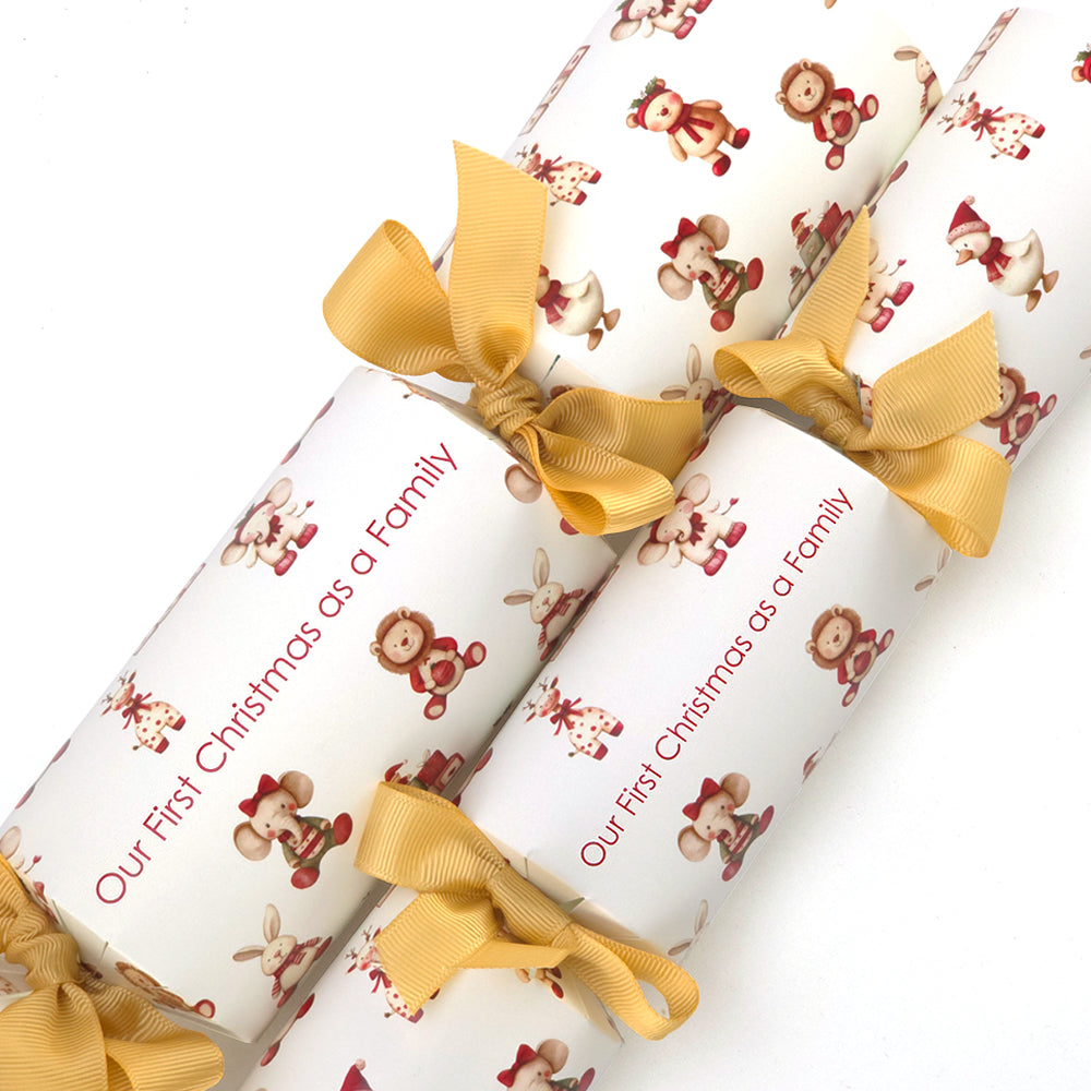 Our First Christmas as a Family | Cracker Making Craft Kit | Make & Fill Your Own