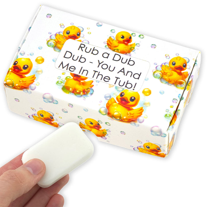 Rub a Dub Dub - You &amp; Me! | Coconut | 20g Travel Soap Bar | Cracker Filler