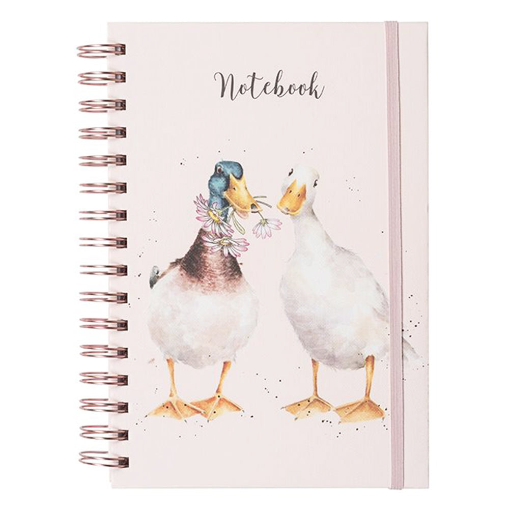 Daisy Duck Love | A5 Sprial Notebook | Wrendale Designs