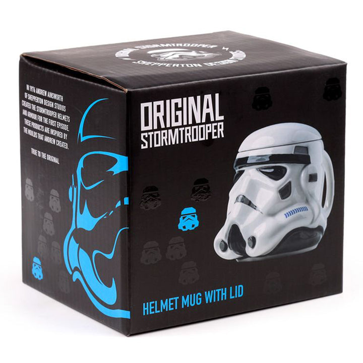 The Original Stormtrooper Helmet | Ceramic Shaped Mug & Lid | Star Wars Gift