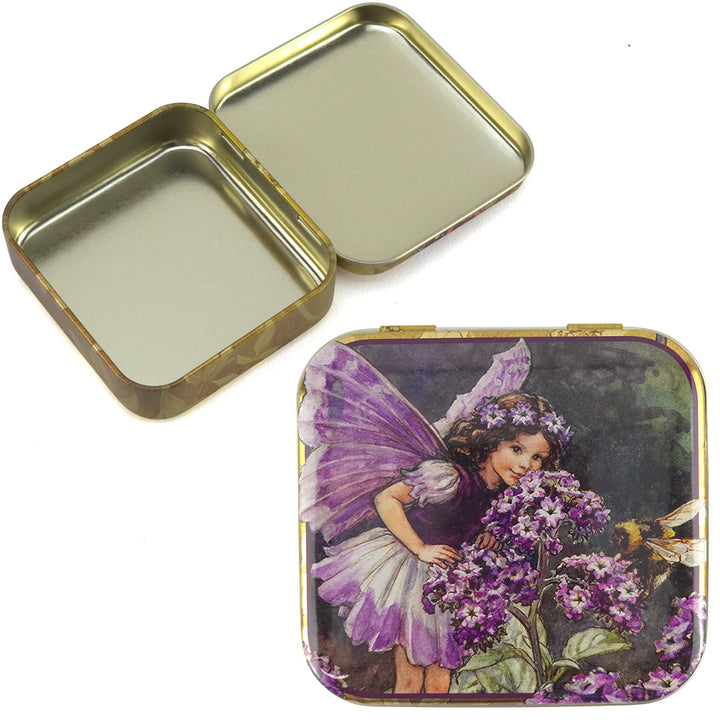 Gorgeous Flower Fairies | Pocket Tin | Single | 9cm x 8cm | Little Gift