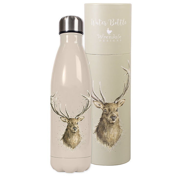 Portrait of a Stag Isotherm Water Bottle - 500ml | Wrendale Designs Gift