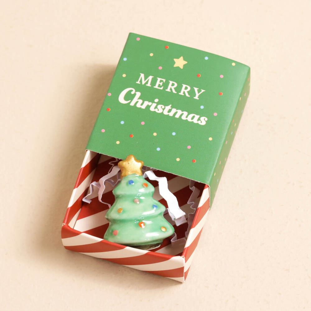 Merry Christmas | Mini Matchbox Token | Little Gift | Cracker Filler