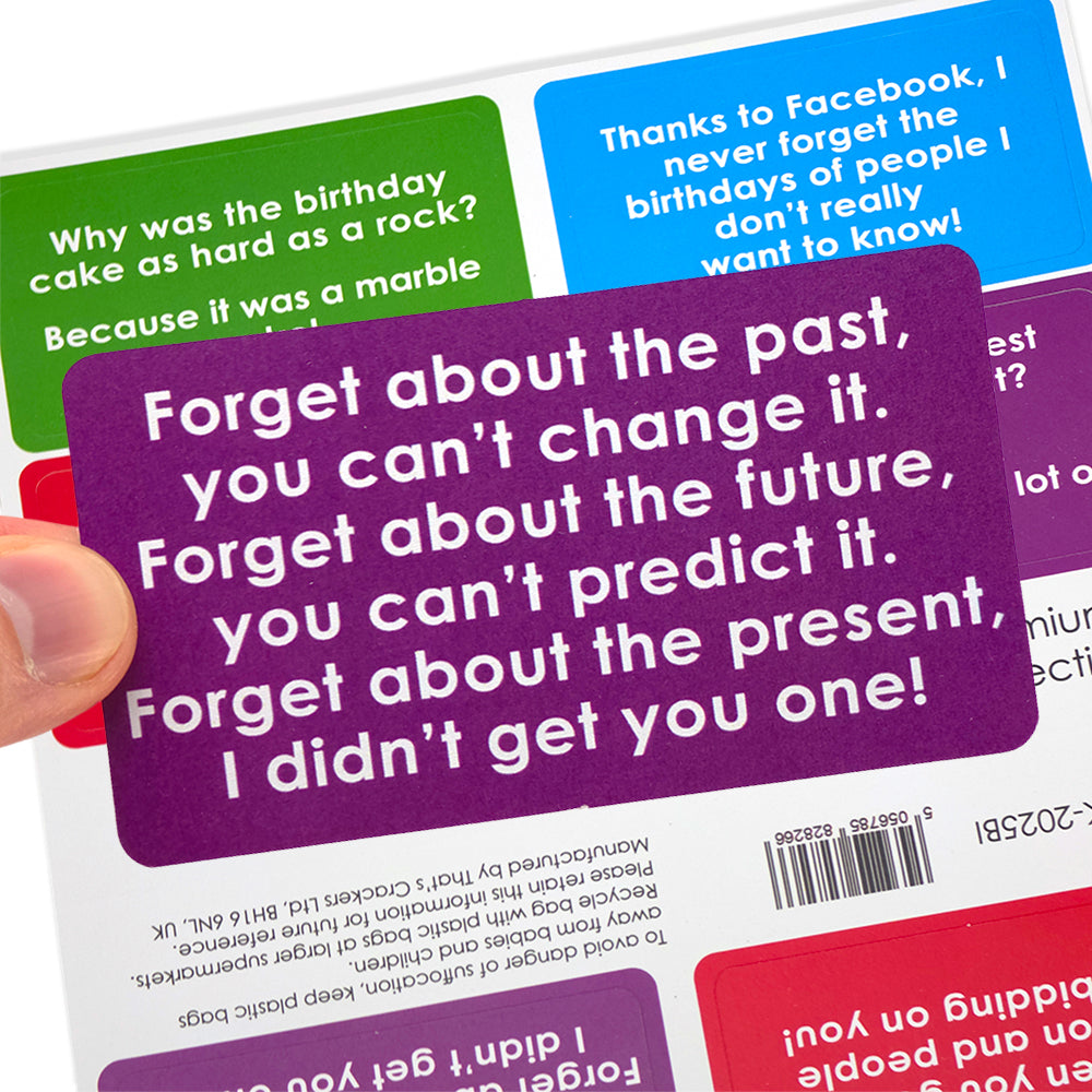 Premium Cracker Joke Collection | 8 Colourful Jokes | Christmas &amp; Themed Mixes