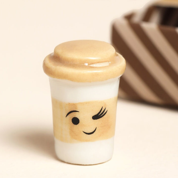 Love You A Latte | Mini Matchbox & Coffee Token | Little Gift | Cracker Filler