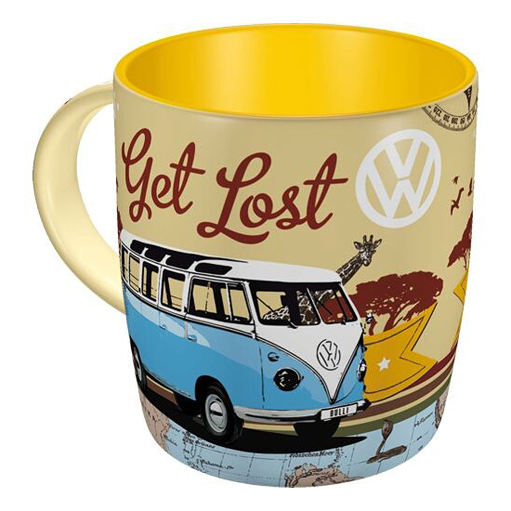 Let's Get Lost | VW Camper Gift | Chunky Ceramic Mug