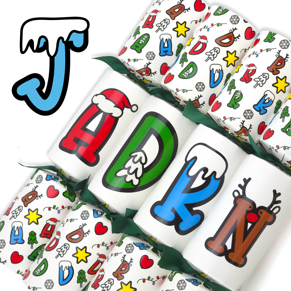 Letters A to Z | Single Christmas Cracker Making Craft Kit | Funtime Design