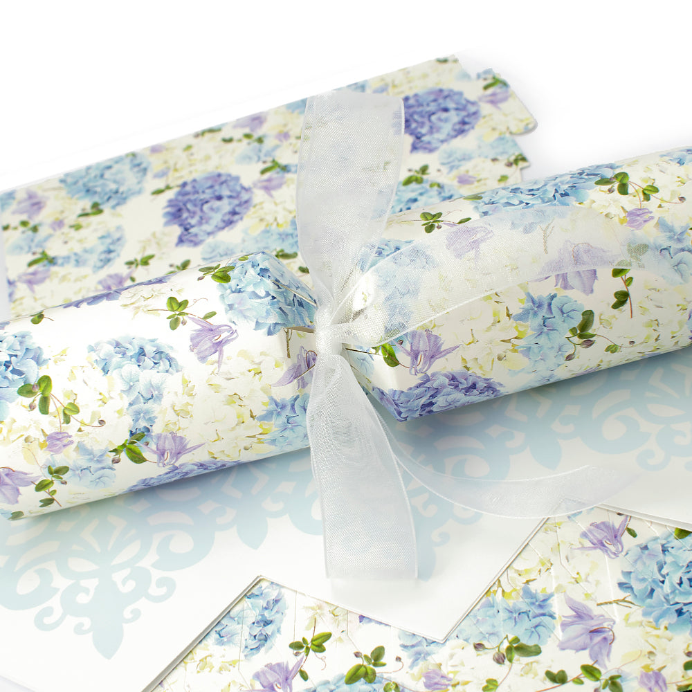 Blue Wedding Hydrangea | Cracker Making Craft Kit | Make &amp; Fill Your Own
