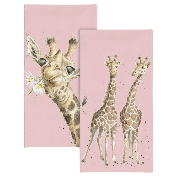 Giraffe Love | Wrendale Pocket Sizes Tissues | Little Cracker Filler Gift