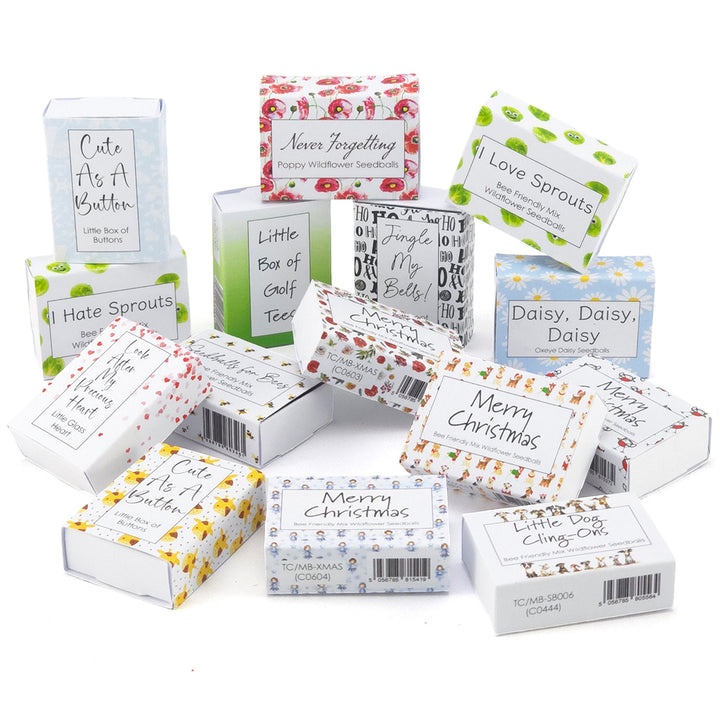 Bee Yourself | Seedball Matchbox | Bee Mix | Cracker Filler | Little Gift