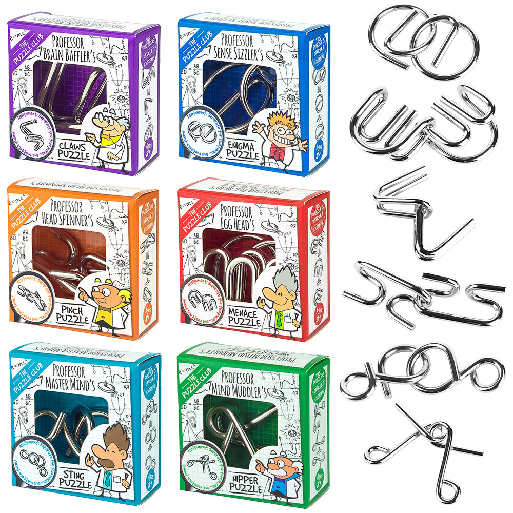 Super Chunky Metal Mind-bending Puzzles | Table Game &amp; Stocking Filler Gift