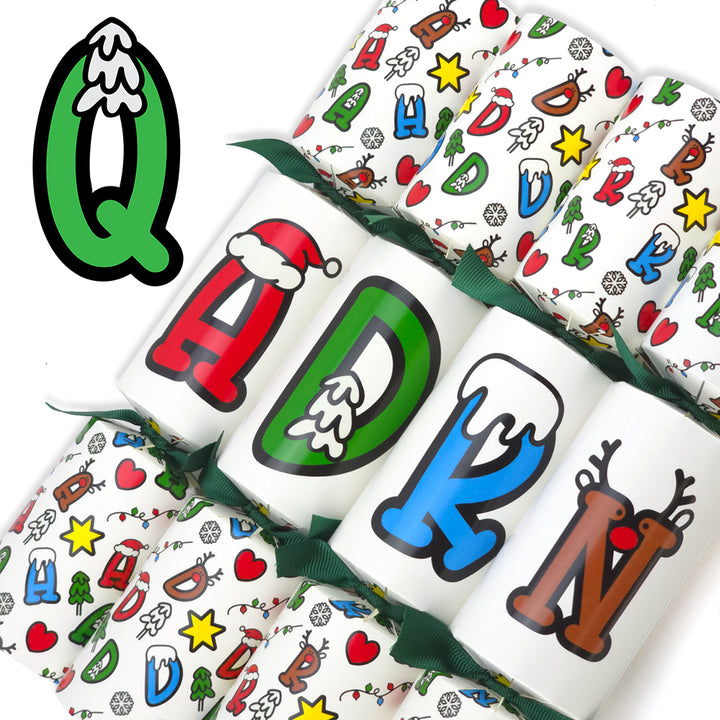 Letters A to Z | Single Christmas Cracker Making Craft Kit | Funtime Design