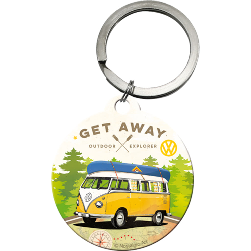 VW Camper | Metal Keyring | Little Gift | Cracker Filler