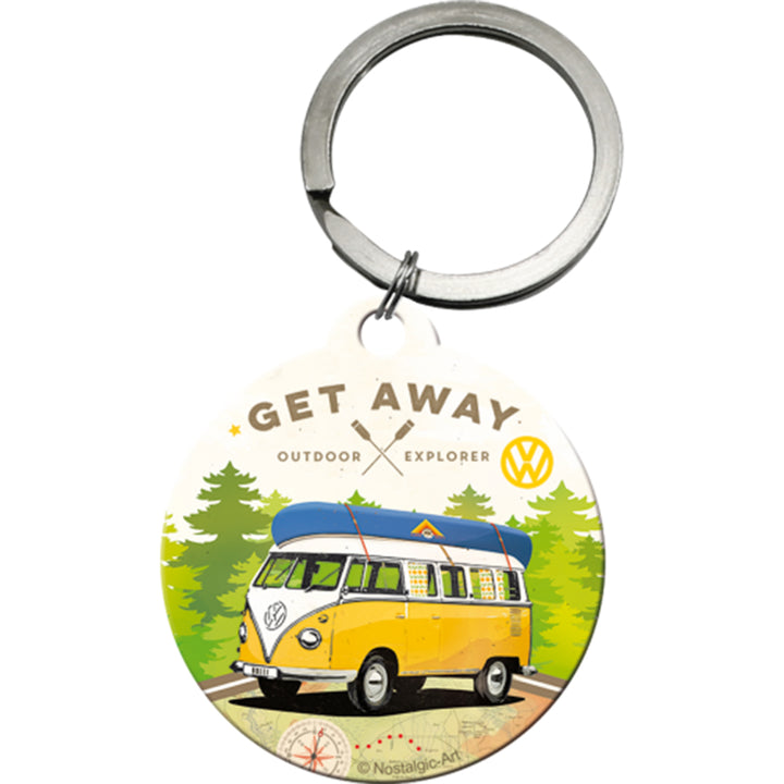 VW Camper | Metal Keyring | Little Gift | Cracker Filler