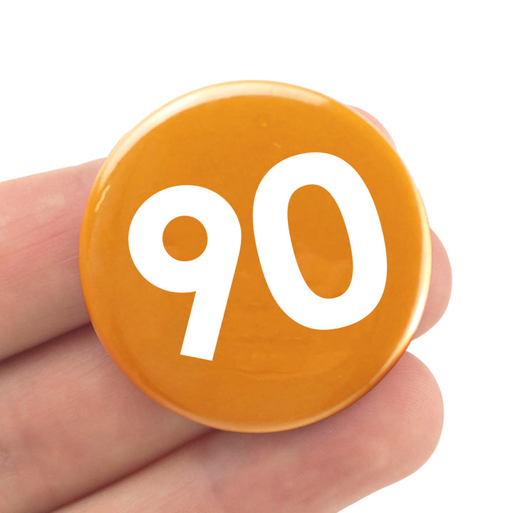 Milestone Birthday | 38mm Pin Badge | Cracker Filler | Mini Gift