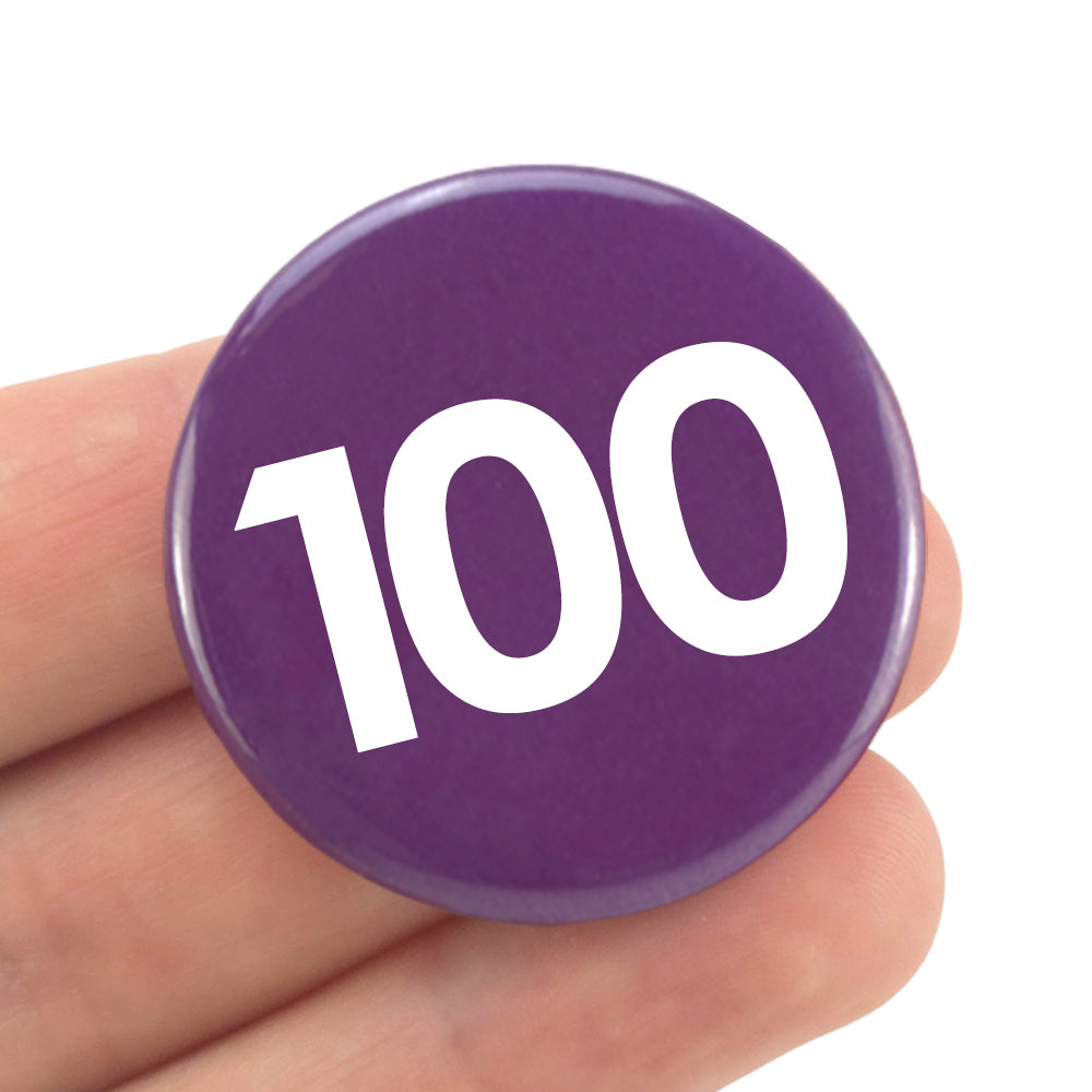 Milestone Birthday | 38mm Pin Badge | Cracker Filler | Mini Gift