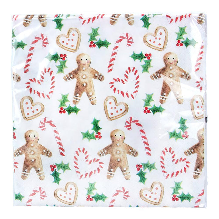 Gingerbread Ornaments &amp; Napkins Collection | Christmas Gift for Ladies | Gisela Graham