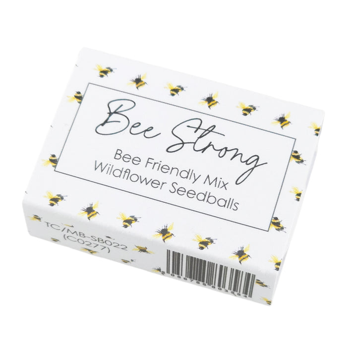 Bee Strong | Seedball Matchbox | Bee Mix | Cracker Filler | Little Gift