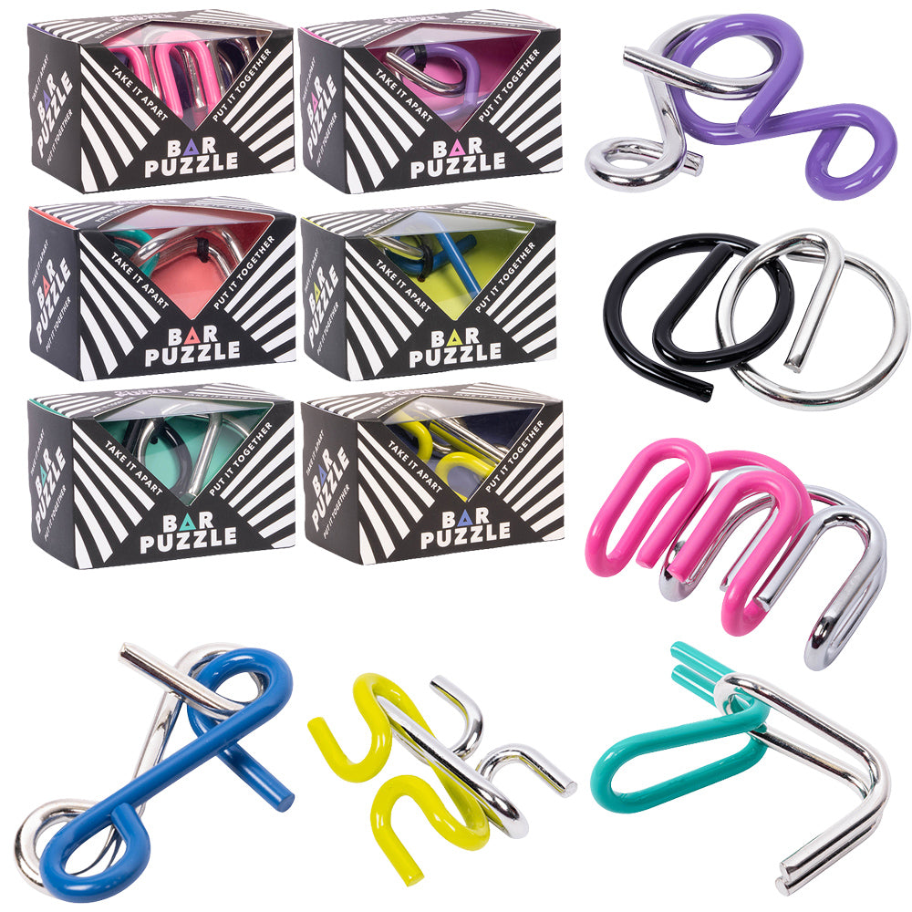 Big &amp; Chunky Metal Mind-bending Puzzles | Table Game &amp; Stocking Filler Gift