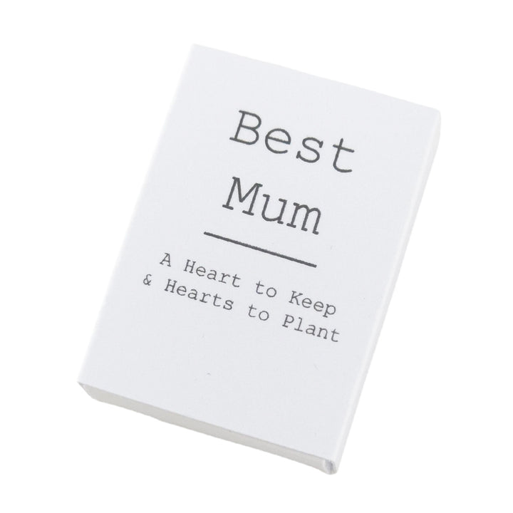 Best Mum | Hearts to Keep and to Plant | Cracker Filler | Little Gift