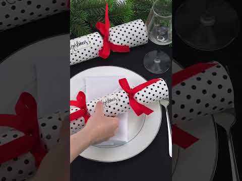 Spotty Christmas | Cracker Making Craft Kit | Make and Fill Your Own