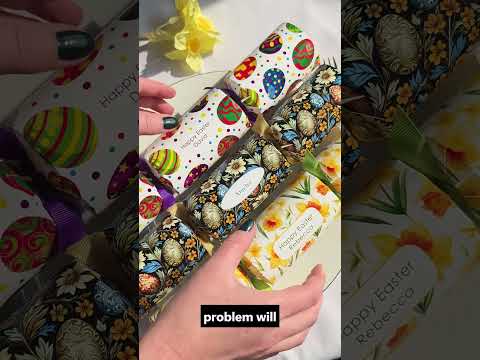 Personalised Easter Cracker Making Craft Kit | William Morris Eggs | Minimum 4