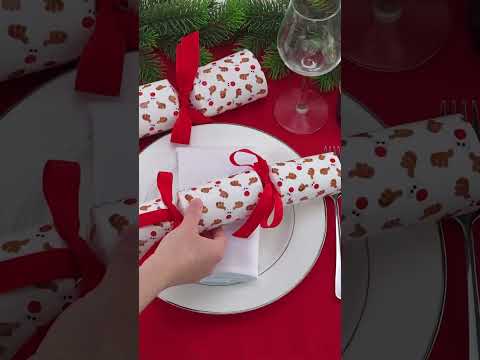 Cheeky Rudolph | Eco Christmas Cracker Making Kit | Make &amp; Fill Your Own