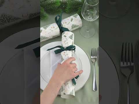 Classic Watercolour Christmas | Cracker Making Craft Kit | Make &amp; Fill Your Own