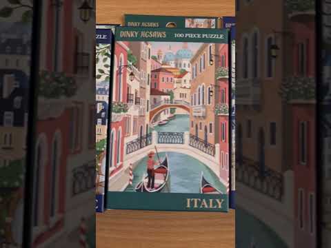 World Travels Dinky Jigsaw Puzzle | 100 Pieces | Little Gift