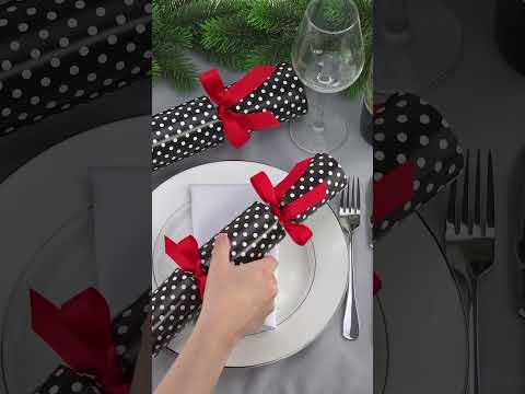 Monochrome Maxi Polka Dot | Cracker Making Craft Kit | Make &amp; Fill Your Own