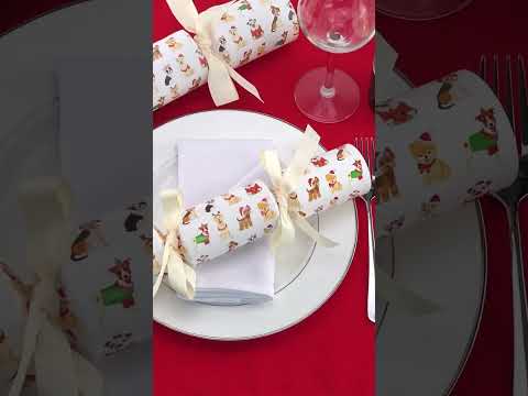 Christmas Dogs | Cracker Making Craft Kit | Make &amp; Fill Your Own