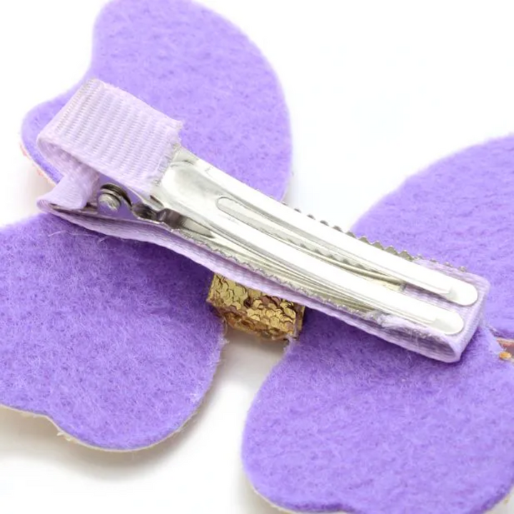 Glitter Butterfly Hair Slide for Girls | Little Gift | Cracker Filler
