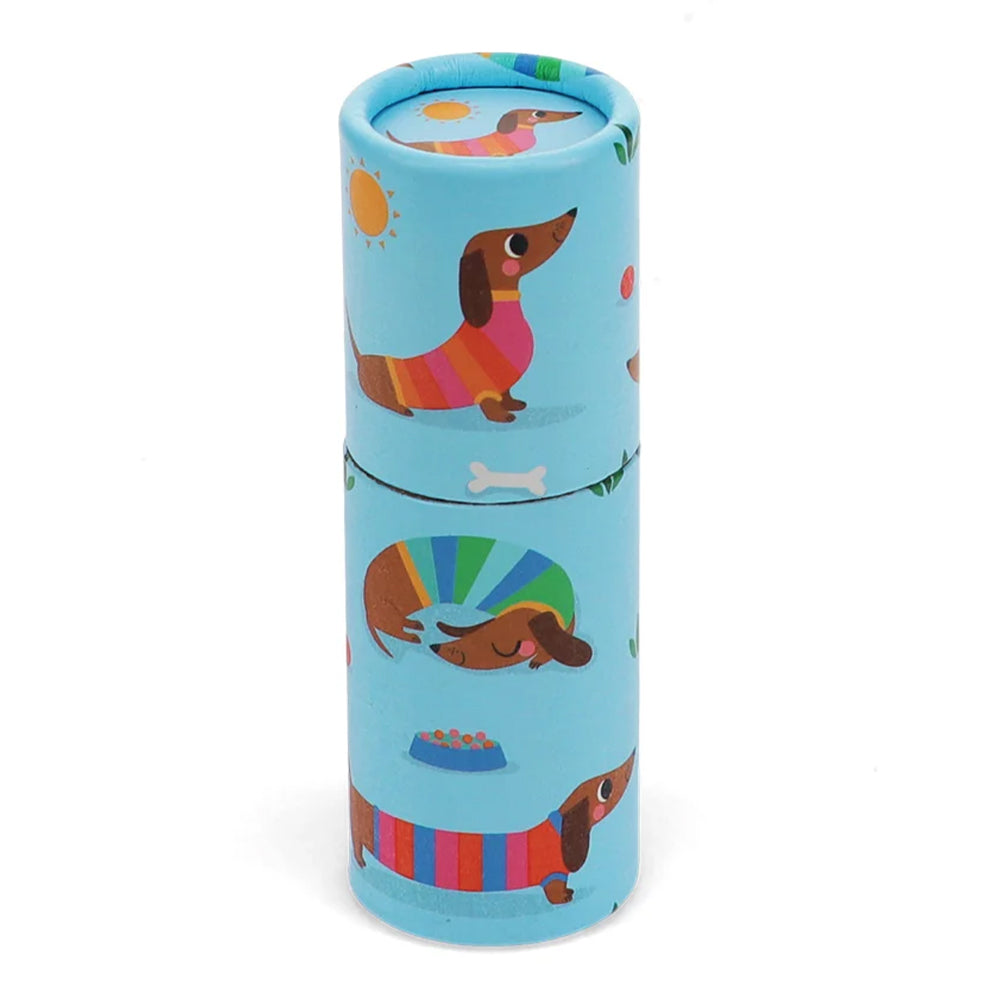 Sausage Dog | 12 Short Dachshund Coloured Pencil Crayons  | Little Gift | Cracker Filler